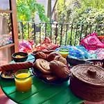 The Tower Of Alebrijes In San Angel Inn